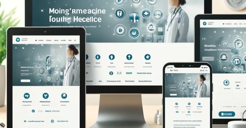 A mobile-friendly website is essential for any medical practice.