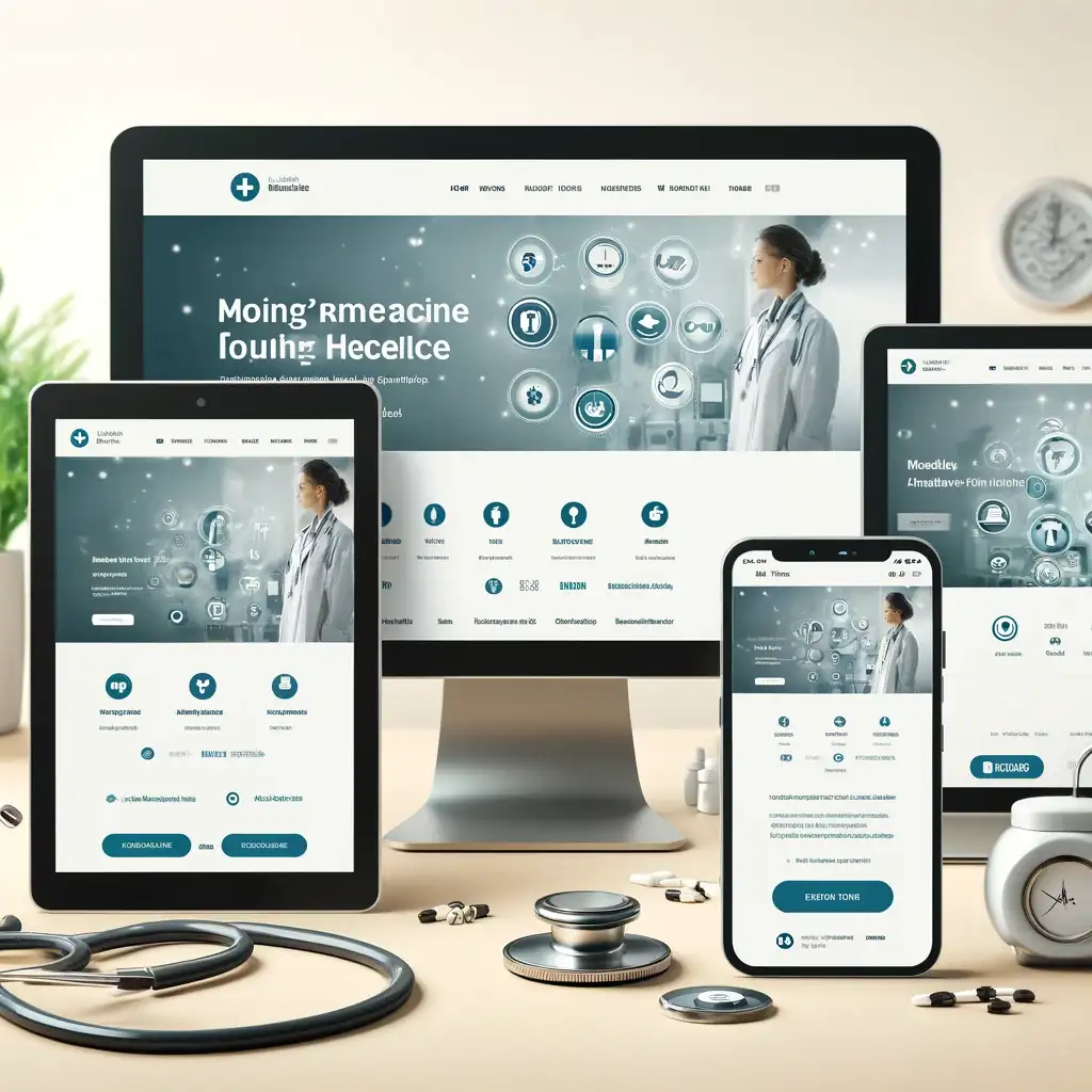 A mobile-friendly website is essential for any medical practice.